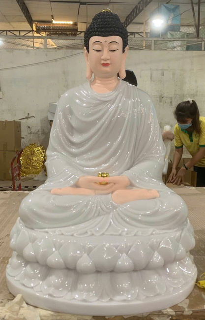 Bổn Sư Thích Ca 70cm đá